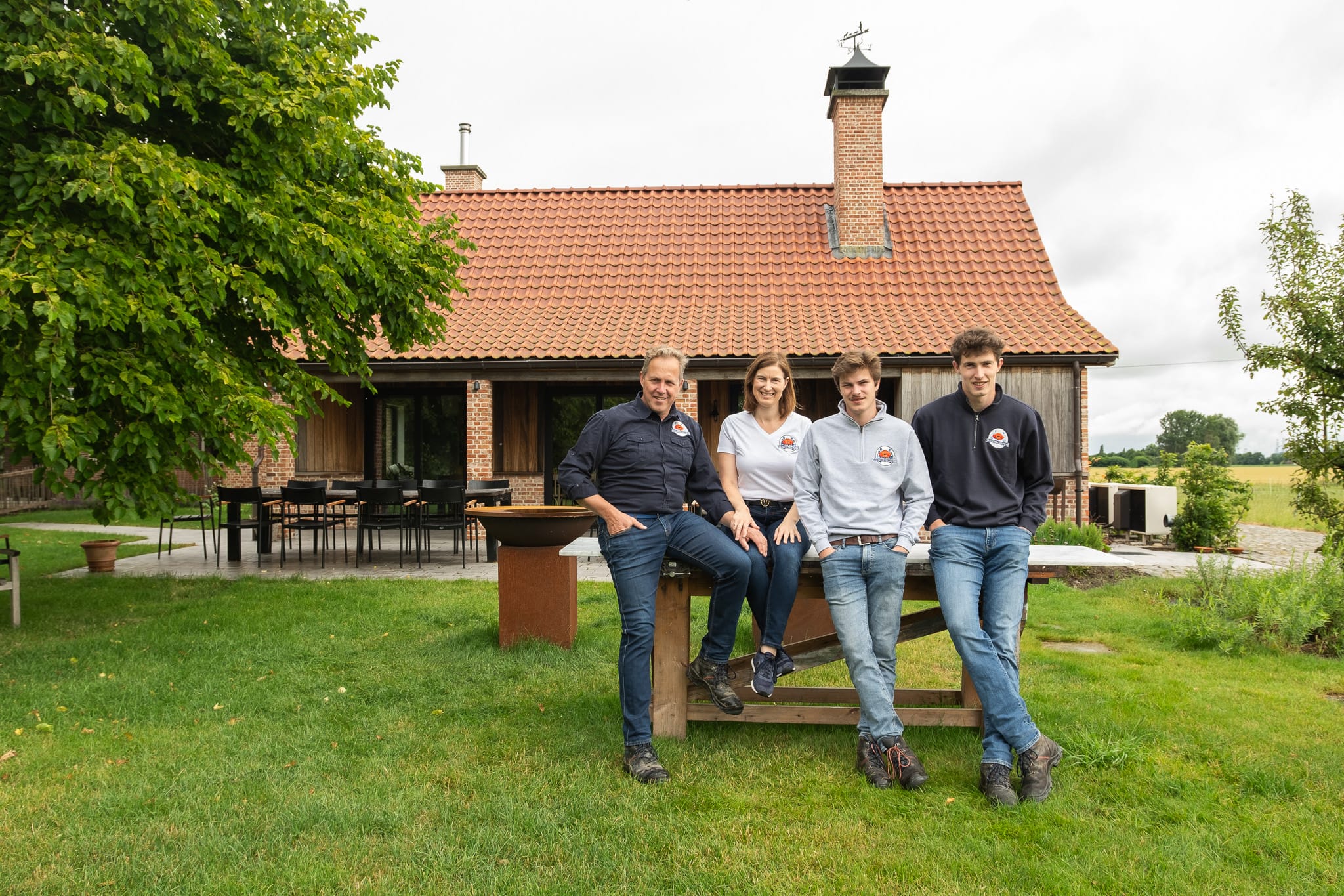 Arenberg B&B familiefoto bank